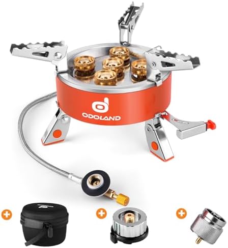 9000W Portable Camping Stove Lightweight Camp Stove Collaps…