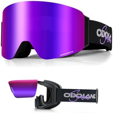 Flip Up Ski Goggles for Men Women