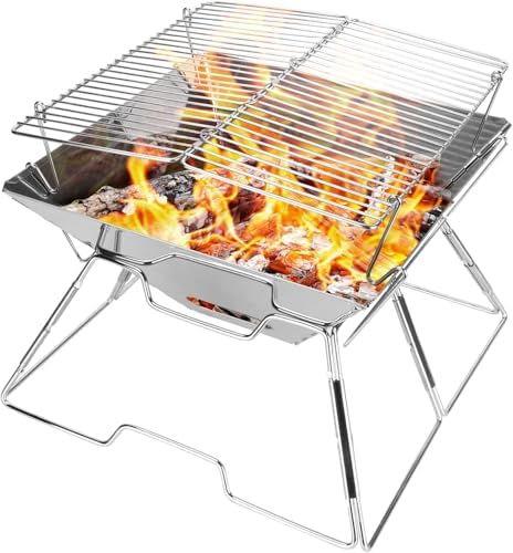 Folding Campfire Grill