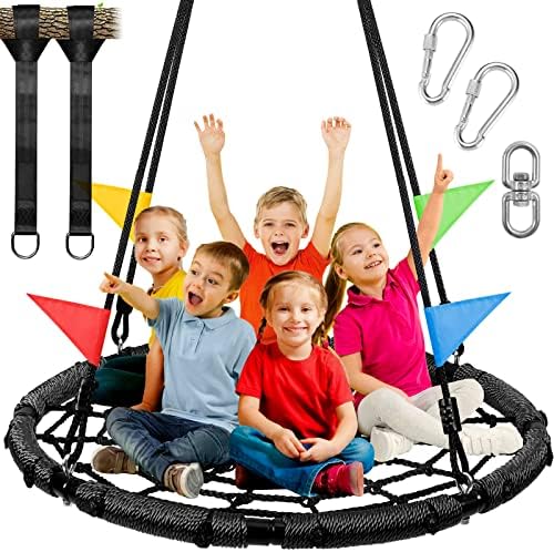 Spider Web Tree Swing for Kids and Adult